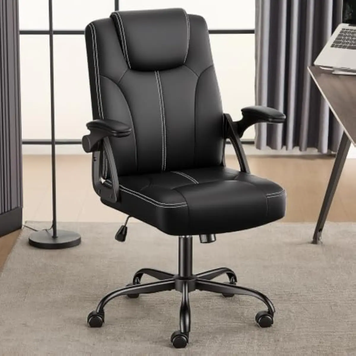 Chairs - Ergonomischer Bürostuhl für Führungskräfte mit 360-Grad-Drehfuß