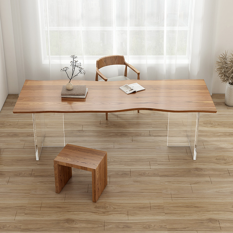 Tables - Nordischer Luxus-Schreibtisch aus massivem Holz aus