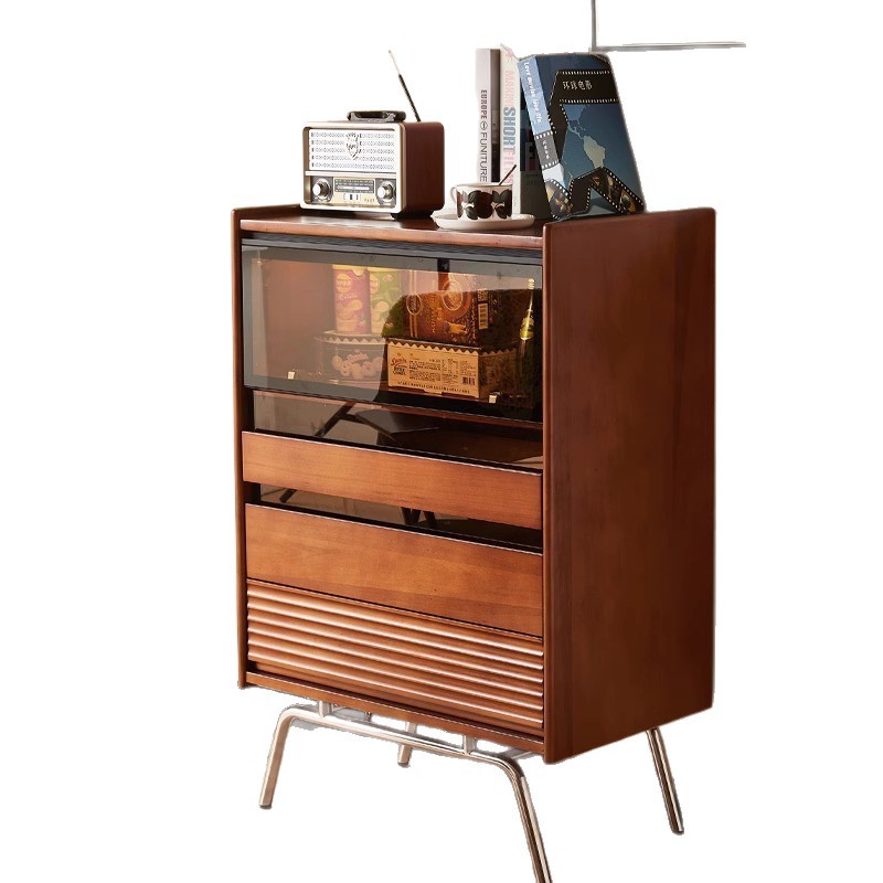 Storage - Massivholztruhe im nordischen Stil, Retro-Stil, für