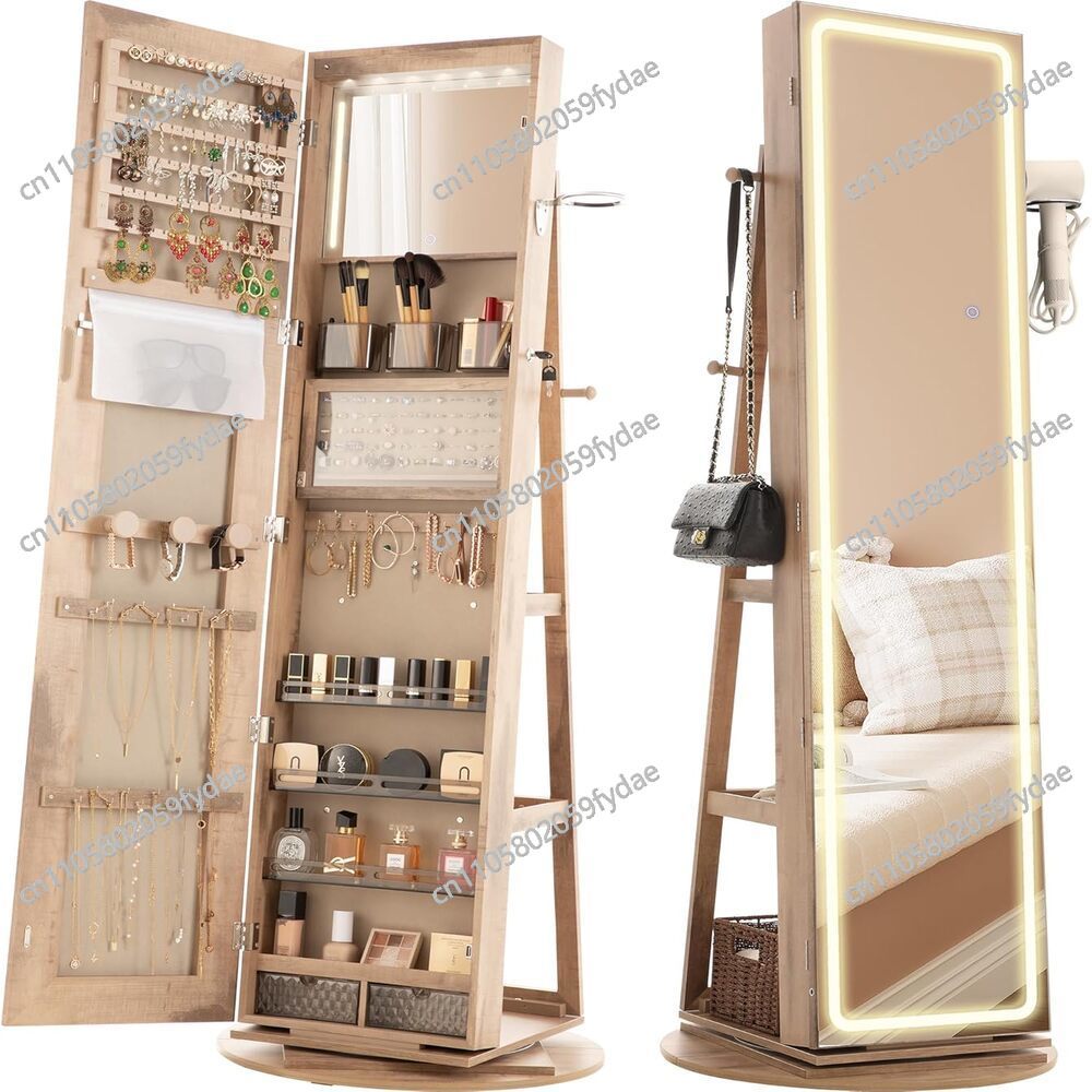 Stehender Schmuckschrank mit S – Full Length Mirror Jewelry Armoire Bewertung und Preis