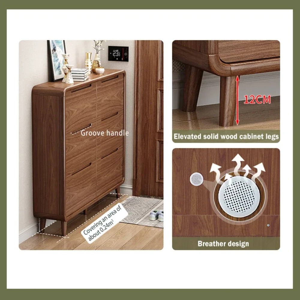 Schmaler Schuhschrank mit Klap – Shoe Rack Cabinet Narrow Entryway Bewertung und Preis