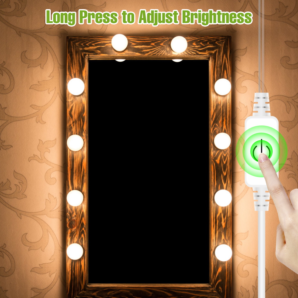 LED-Schminkspiegellampe 5V Sch – Dressing Table Vanity With Lighted Mirror Bewertung und Preis