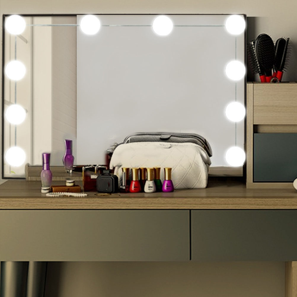 1 Set LED-Schminkspiegel mit F – Dressing Table Vanity With Lighted Mirror Bewertung und Preis