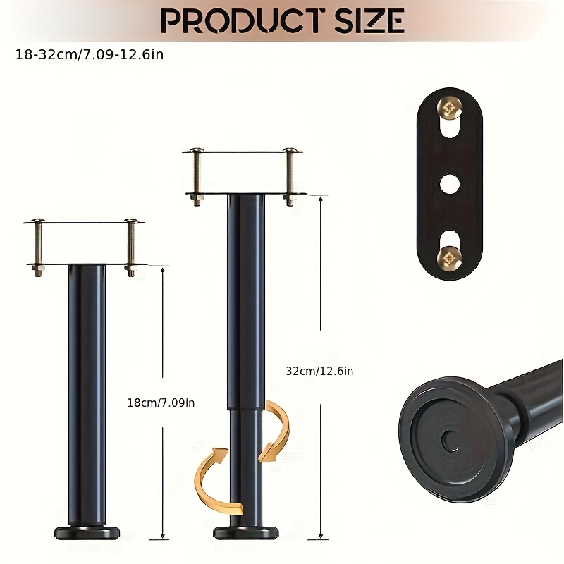 Höhenverstellbar: 4 Stück Bett – Canopy Bed Frame Metal Queen Bewertung und Preis