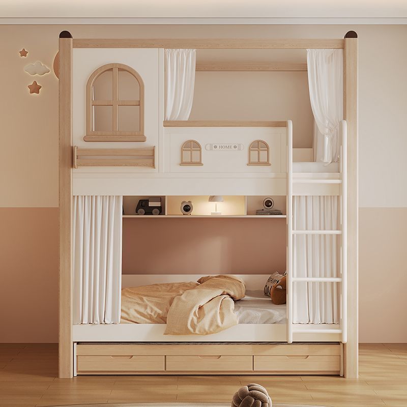 Kinder-Etagenbett mit Rutsche  – Bunk Bed With Stairs And Slide Bewertung und Preis