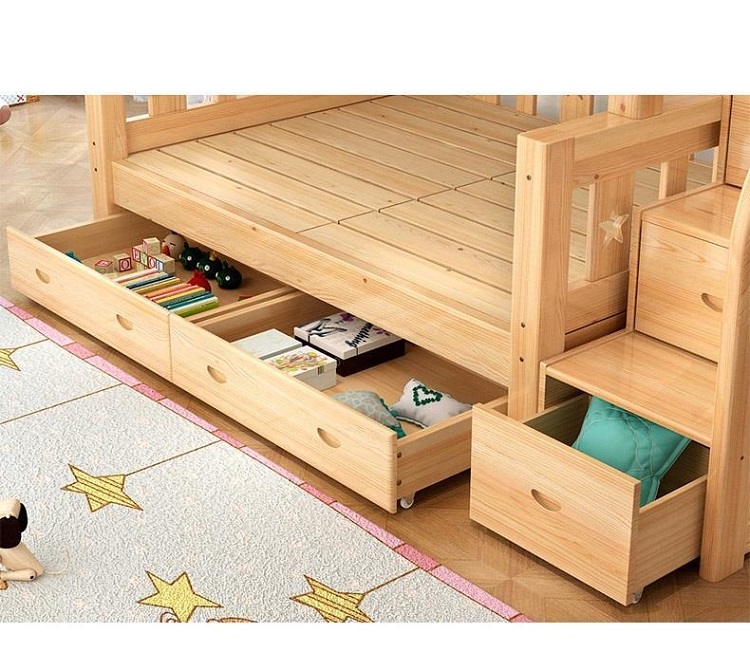-ForMultifunktions-Etagenbett  – Bunk Bed With Stairs And Slide Bewertung und Preis