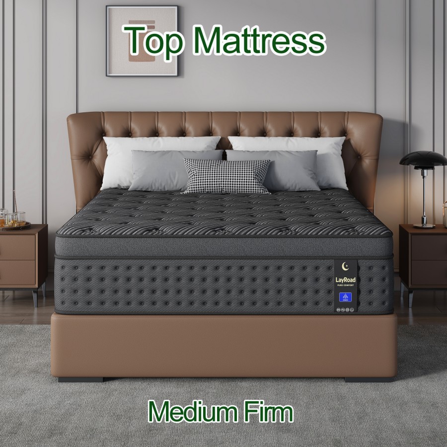 12/14-Zoll-Memory-Schaum-Hybri – Memory Foam Mattress In A Box Queen Bewertung und Preis