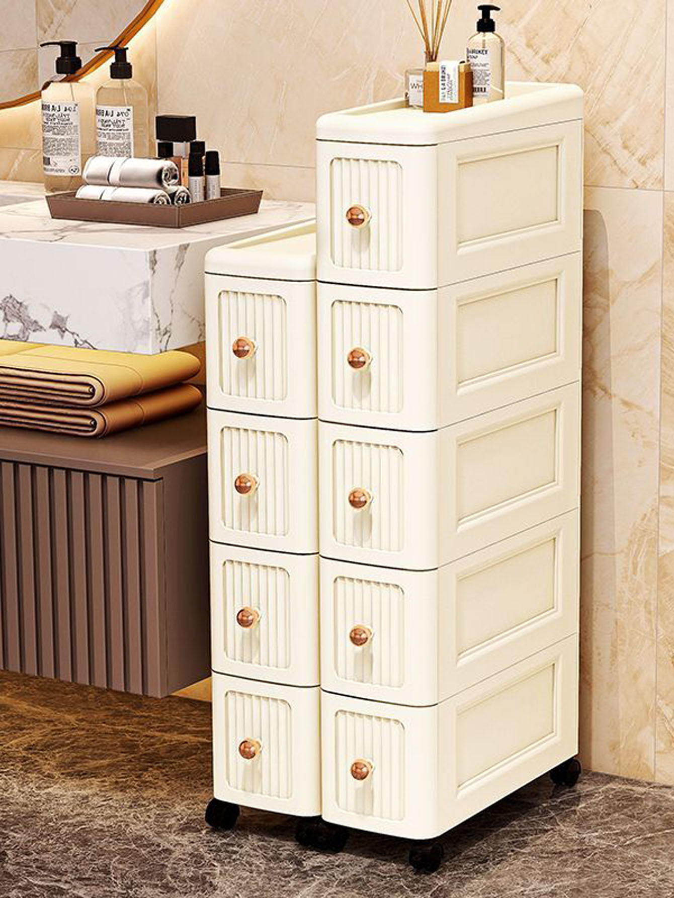 15 cm breiter Schrank mit Gitt – Storage Bewertung und Preis