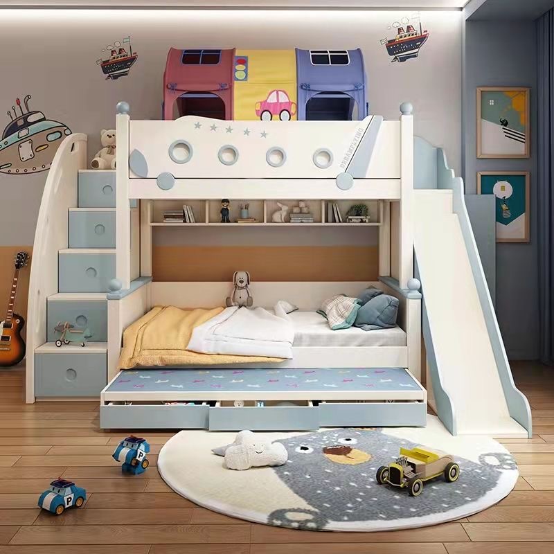 Hochwertiges Etagenbett aus Ho – Bunk Bed With Stairs And Slide Bewertung und Preis