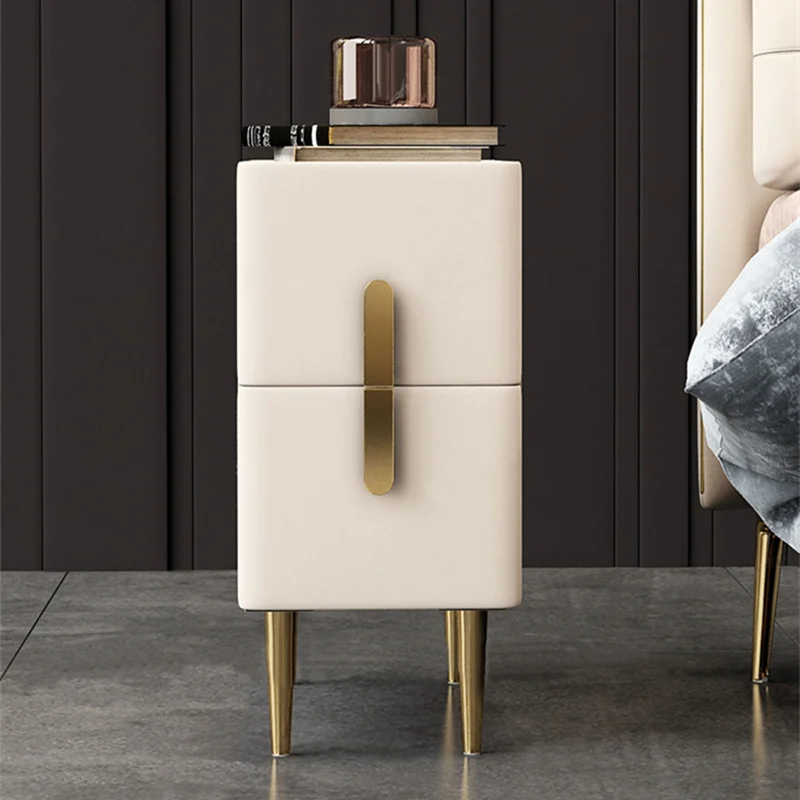 Einfarbiger Holz-Nachttisch mi – Solid Wood Nightstand 2 Drawers Bewertung und Preis