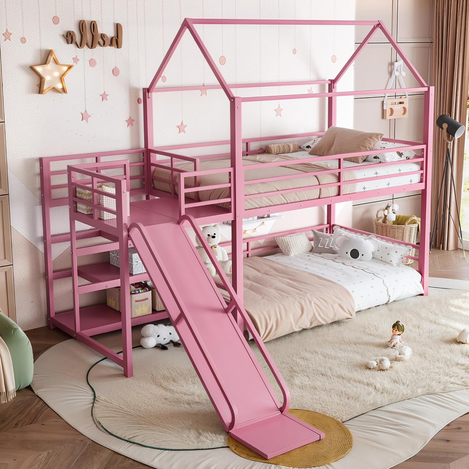 Etagenbett mit Rutsche und Stu – Bunk Bed With Stairs And Slide Bewertung und Preis