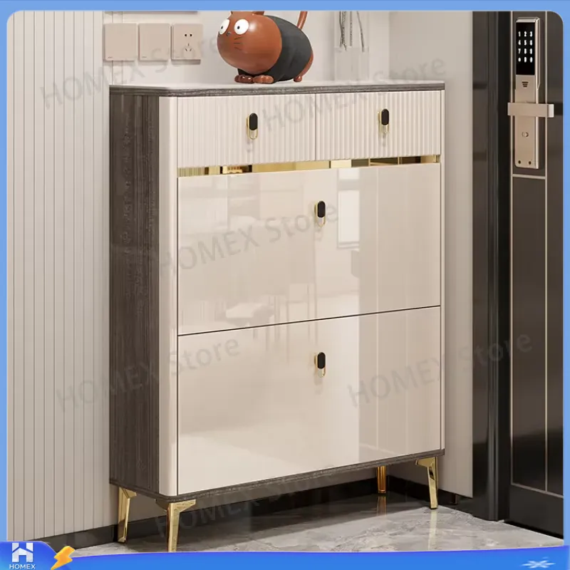 Wasserdichter Schuhschrank mit – Shoe Rack Cabinet Narrow Entryway Bewertung und Preis
