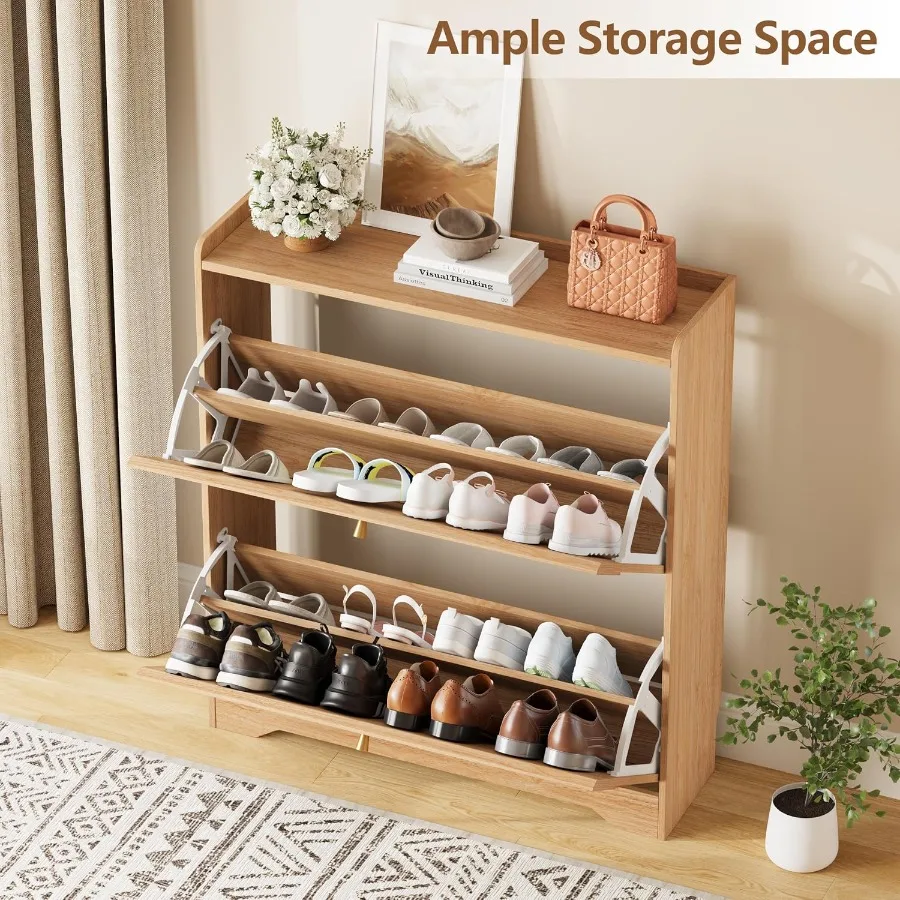 Schuhschrank mit modernen, gew – Shoe Rack Cabinet Narrow Entryway Bewertung und Preis