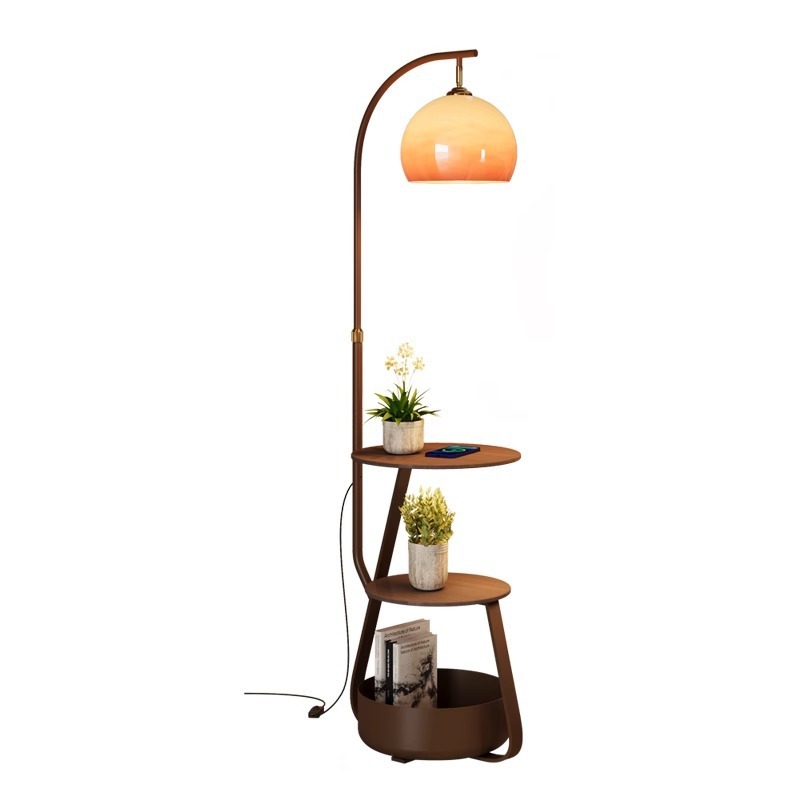 Stehlampe, antiker Nachttisch  – Tables Bewertung und Preis