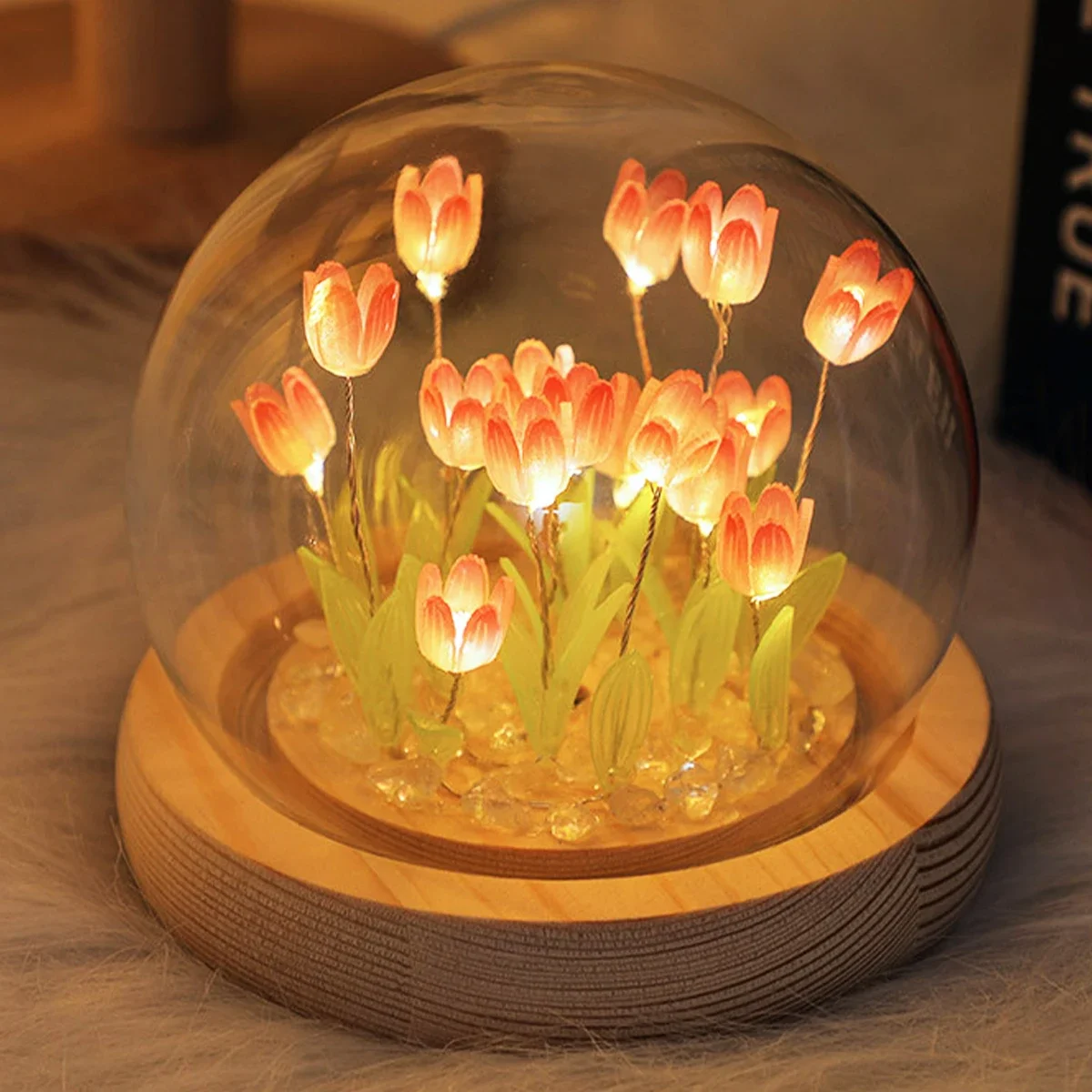 LED DIY handgemachte Mini Tulp – Floating Nightstand With Led Light Bewertung und Preis