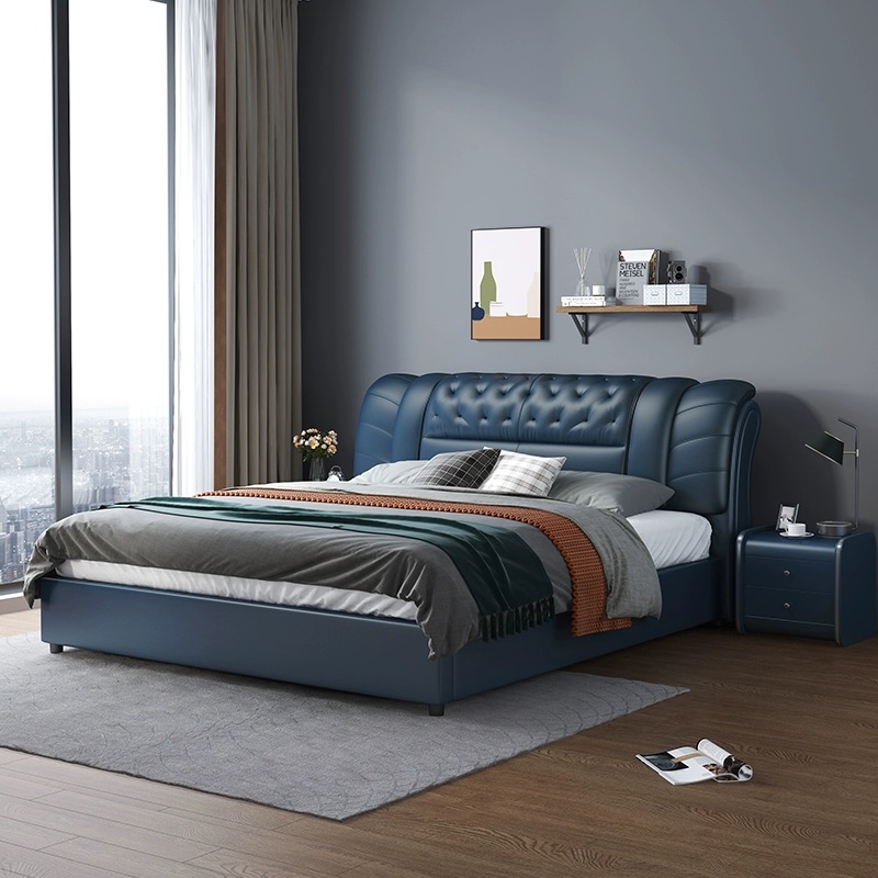 Möbelset Schlafzimmer Lederbet – King Size Bed Frame With Storage Drawers Bewertung und Preis